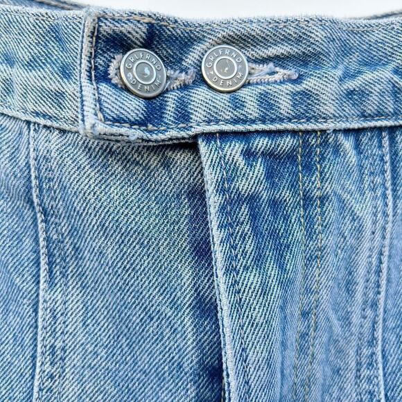 GRLFRND Monroe Catching Feelings Light Wash Seam Crop Mid-Rise Jeans Size 29 - Picture 5 of 11